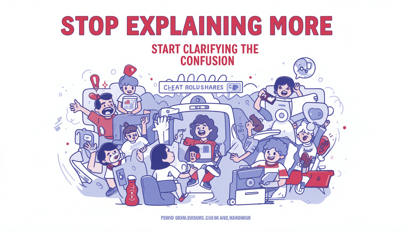 Stop Explaining More—Start Clarifying the Confusion