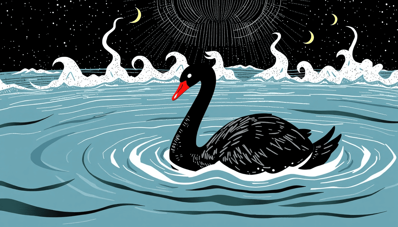 The Black Swan: How Rare Shocks Reshape the System Itself