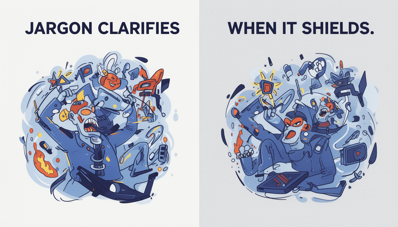 When Jargon Clarifies vs. When It Shields