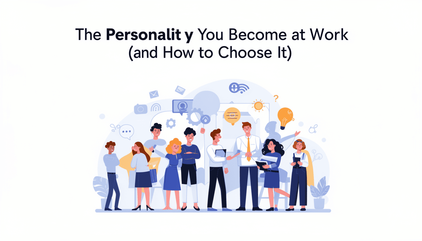 The Personality You Become at Work (and How to Choose It)
