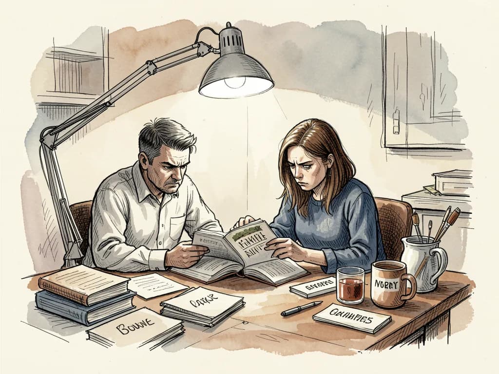 Rigid payoff turns stories into machinery