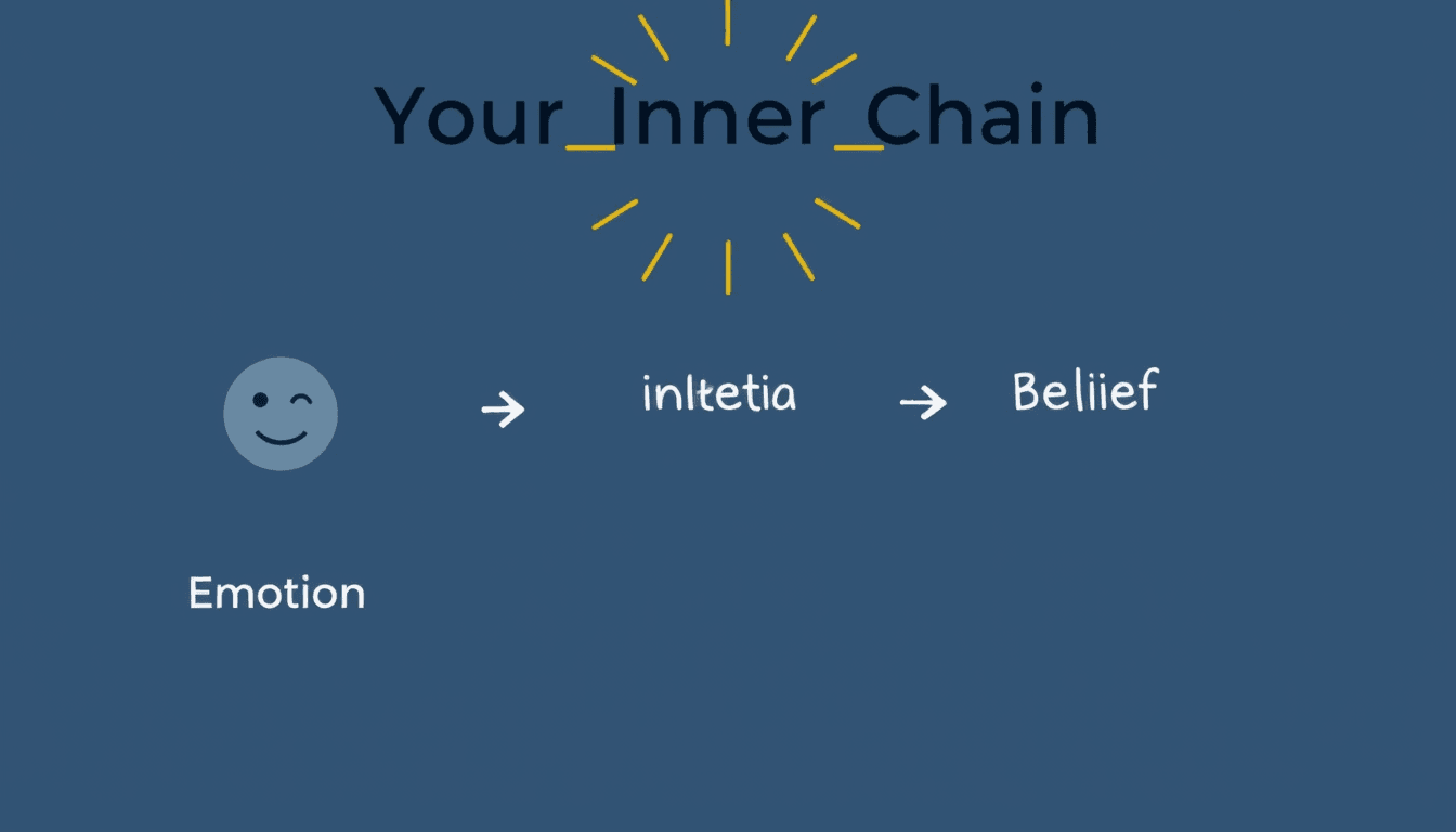 Your Inner Chain: Emotion → Intention → Belief (The Repeatable Mechanism)