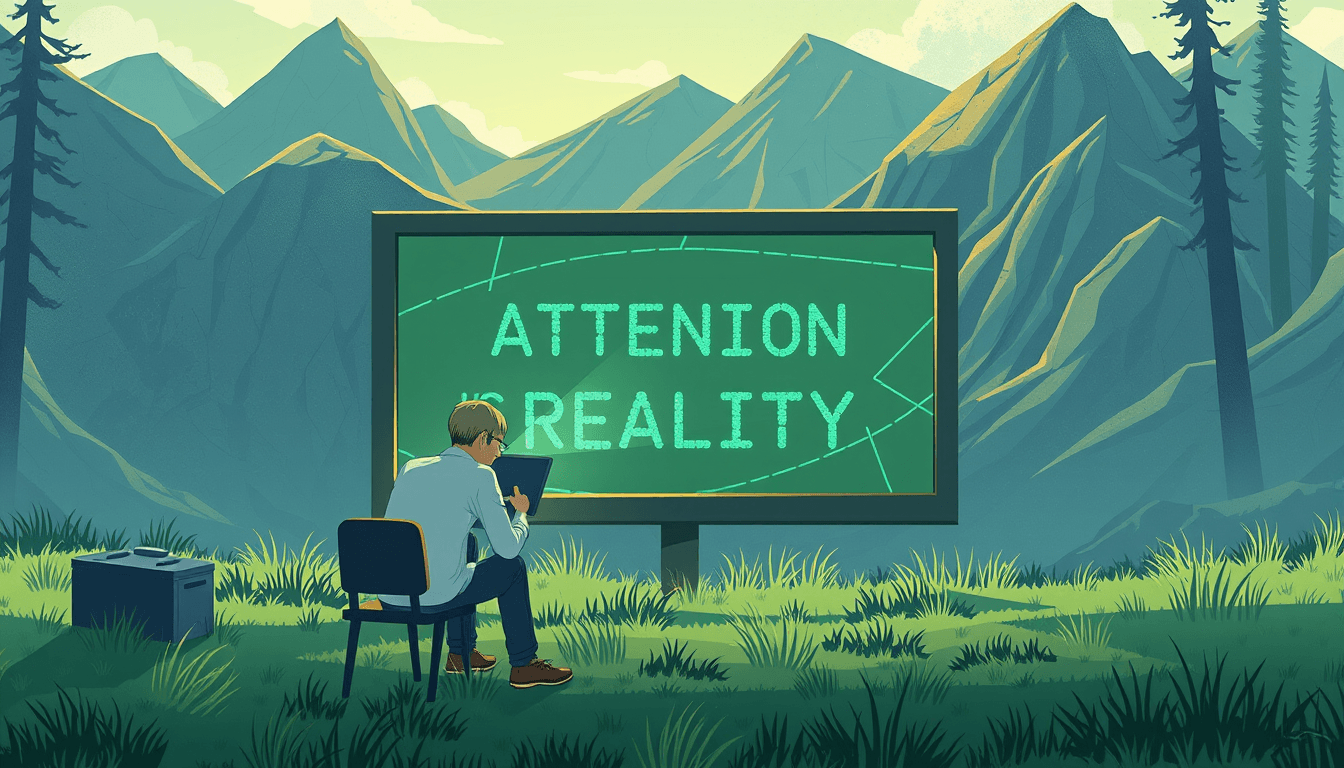 Attention Is Reality’s Loading Screen