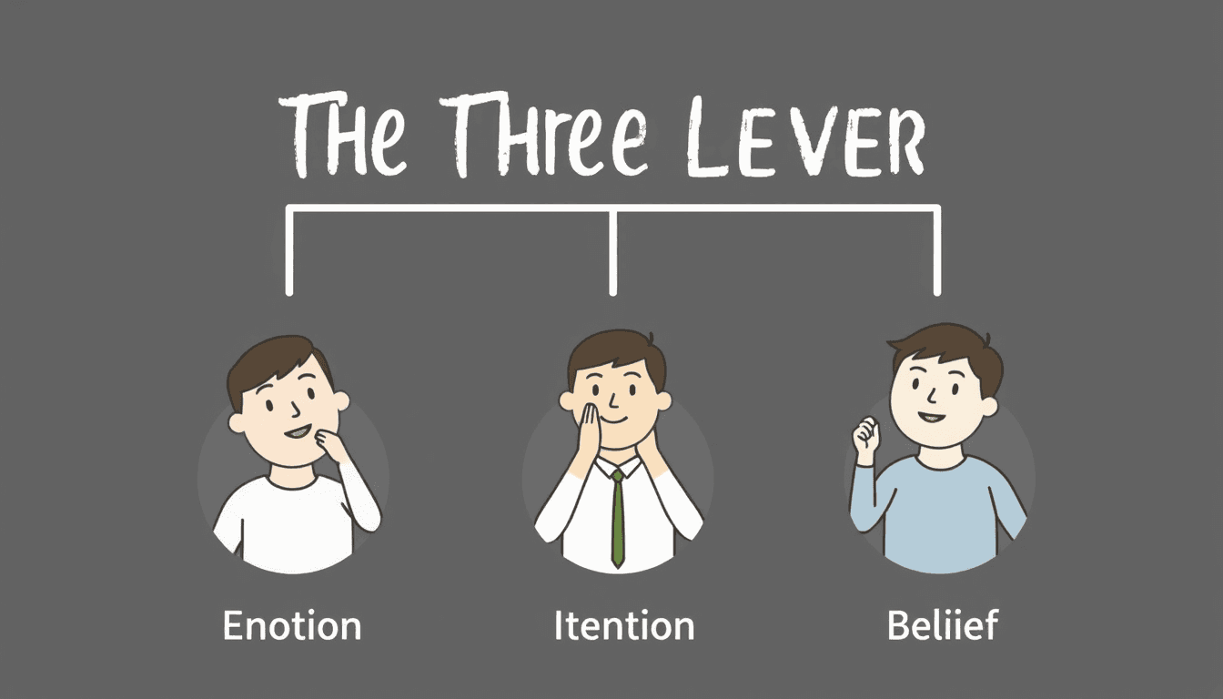 The Three Levers: Emotion, Intention, Belief
