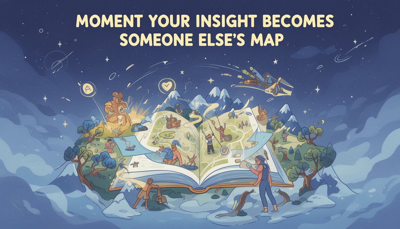 The Moment Your Insight Becomes Someone Else’s Map