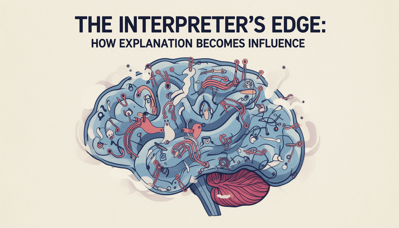 The Interpreter's Edge: How Explanation Becomes Influence