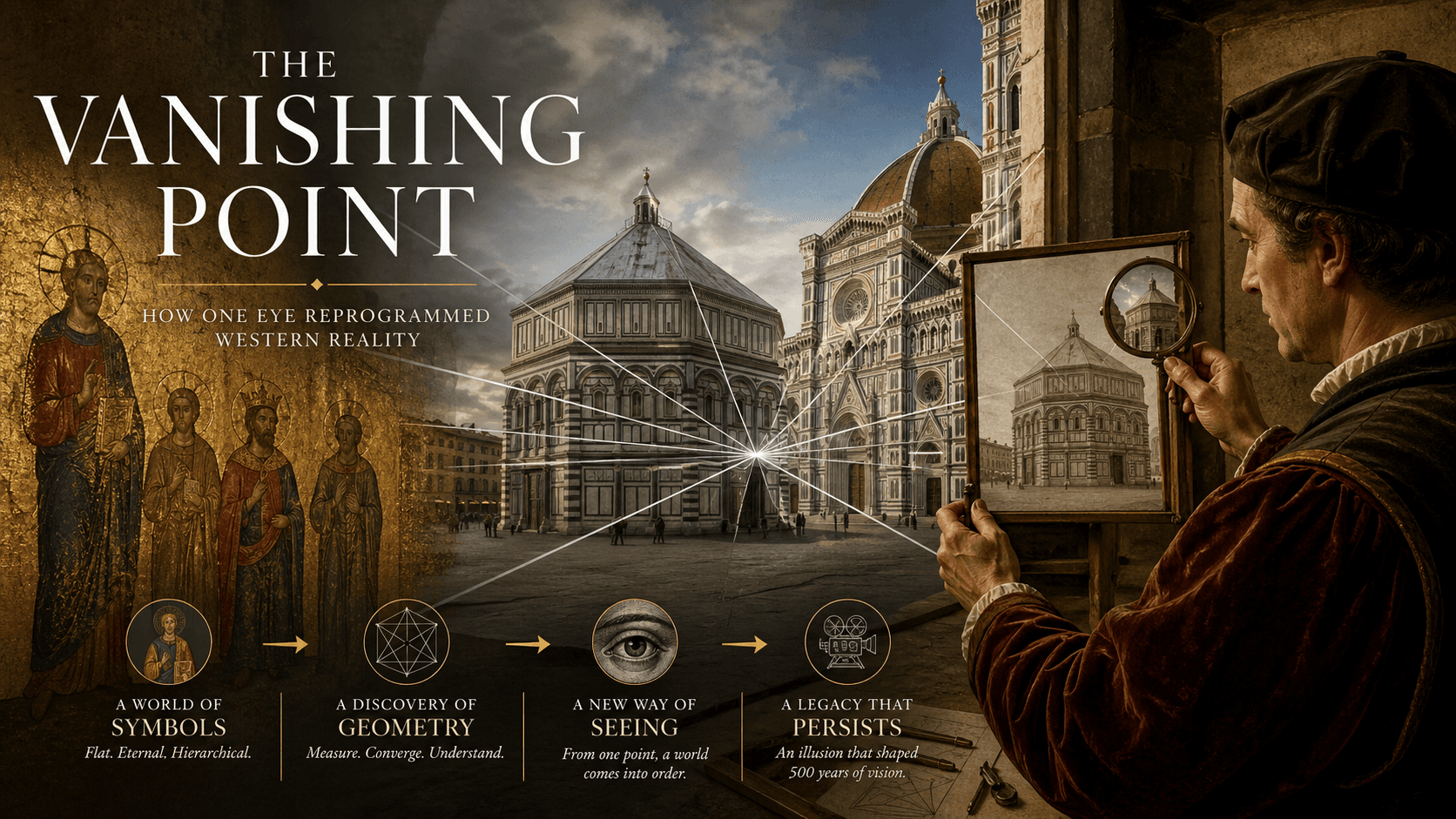 The Vanishing Point: How One Eye Reprogrammed Western Reality