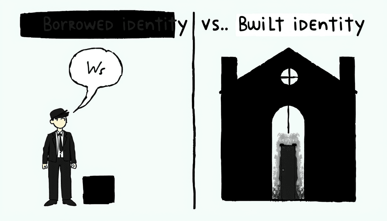 Borrowed Identity vs Built Identity: When Traits Become Habits