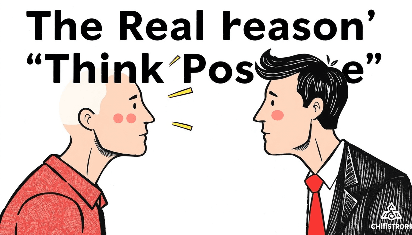 The Real Reason “Think Positive” Fails (And What To Do Instead)