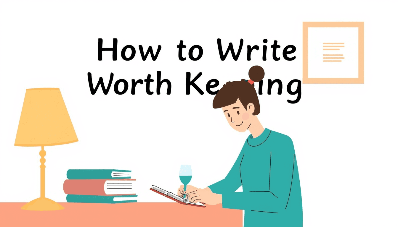 How to Write Something Worth Keeping