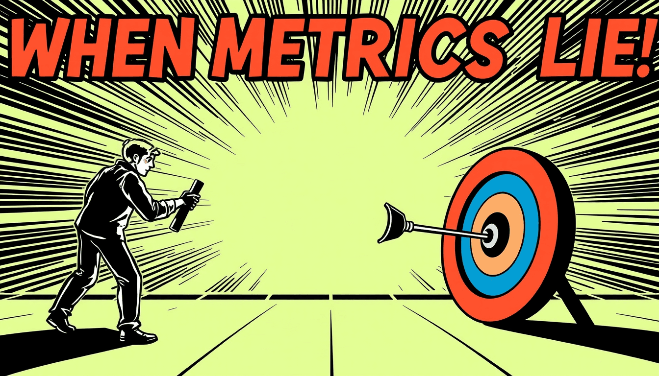 When Metrics Lie: Goodhart’s Law and the Target Trap