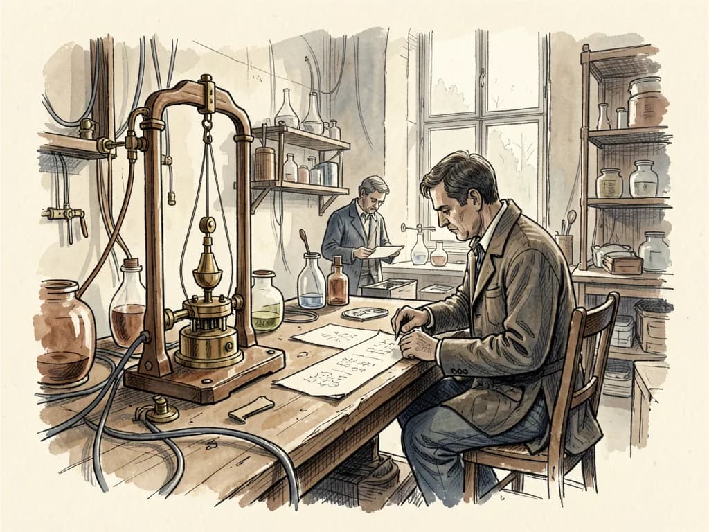 An electrical image before the telephone
